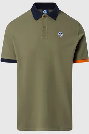 North Sails Polo con ribetes en contraste