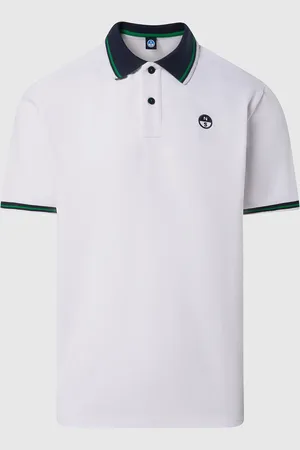 North Sails Polo con ribetes a rayas