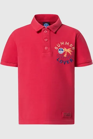 North Sails Polo con estampado de palmeras