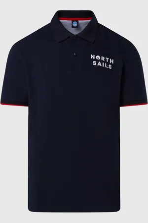 North Sails Polo con cuello a rayas
