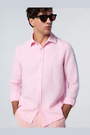 North Sails Camisa de lino con logotipo bordado