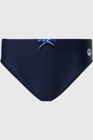 North Sails Bañador tipo slip con franjas laterales