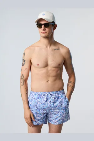 North Sails Bañador REPREVE® con estampado oceánico