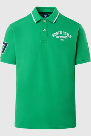 North Sails Polo con parches universitarios