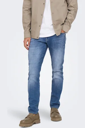 Only & Sons Onsloom Tiro Bajo Corte Slim Vaqueros