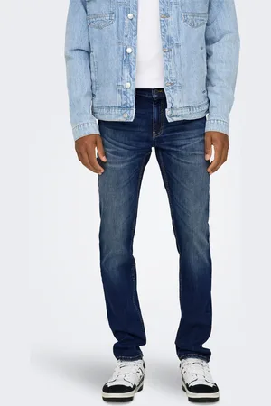 Only & Sons Onsloom Tiro Bajo Corte Slim Vaqueros