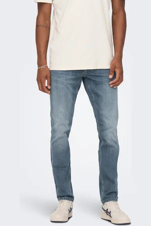 Only & Sons Onsloom Cintura Media Corte Slim Vaqueros