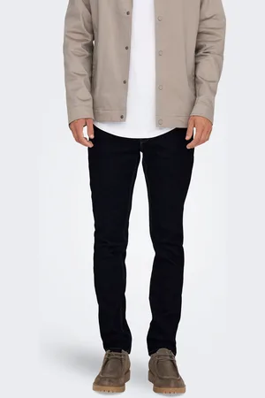 Only & Sons Onsweft Tiro Bajo Corte Slim Vaqueros