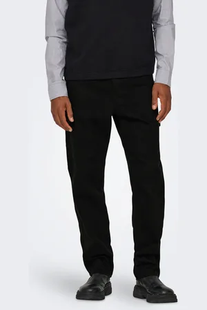 Only & Sons Onsedge Cintura Media Corte Straight Vaqueros