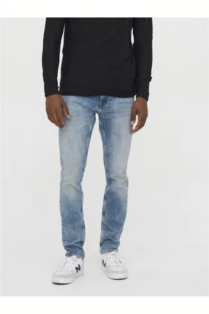 Only & Sons Onsloom Tiro Bajo Corte Slim Vaqueros