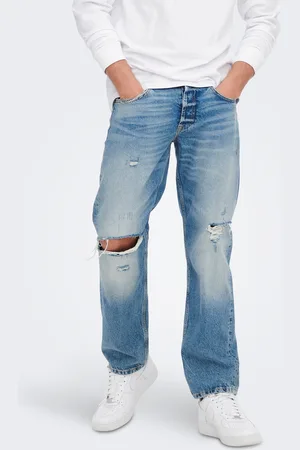 Only & Sons Onsedge Talle Medio Corte Straight Vaqueros