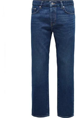 Only & Sons Onsedge Cintura Media Corte Straight Vaqueros