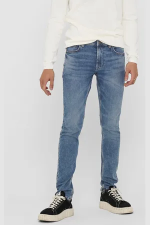 Only & Sons Onsloom Tiro Bajo Corte Slim Vaqueros