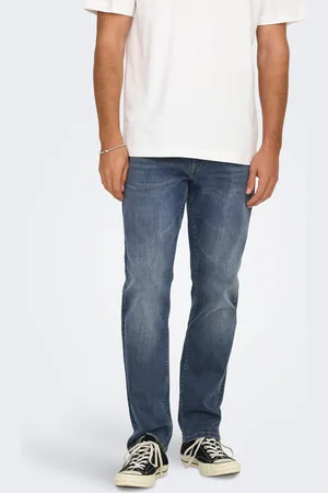 Only & Sons Onsweft Cintura Media Corte Regular Vaqueros