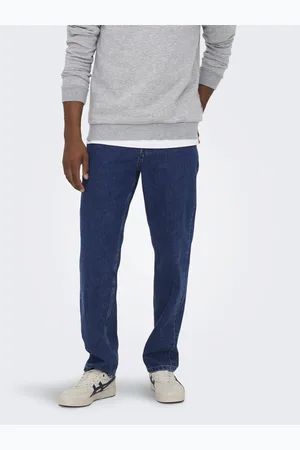 Only & Sons Onsedge Talle Medio Corte Straight Vaqueros