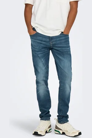 Only & Sons Onsloom Tiro Bajo Corte Slim Tapered Vaqueros