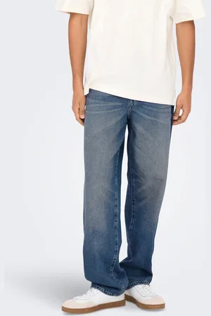 Only & Sons Onsfade Cintura Media Corte Loose Carrot Vaqueros