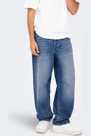 Only & Sons Onsfade Cintura Media Corte Loose Vaqueros