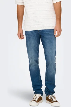 Only & Sons Onsloom Tiro Bajo Corte Slim Vaqueros