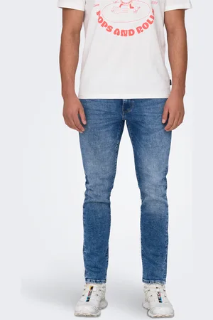 Only & Sons Onsweft Cintura Media Corte Regular Vaqueros