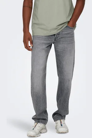 Only & Sons Onsedge Talle Medio Corte Straight Vaqueros