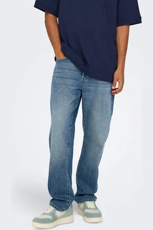 Only & Sons Onsedge Cintura Media Corte Straight Vaqueros