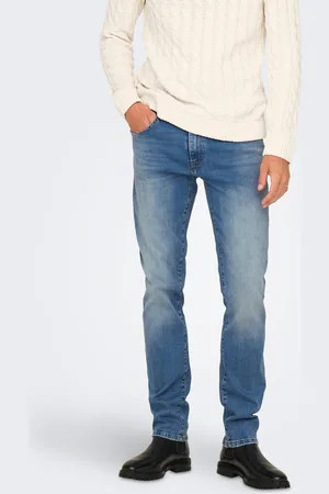 Only & Sons Onsweft Cintura Media Corte Regular Vaqueros