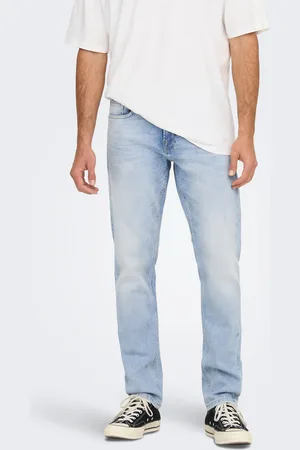 Only & Sons Onsweft Cintura Media Corte Regular Vaqueros
