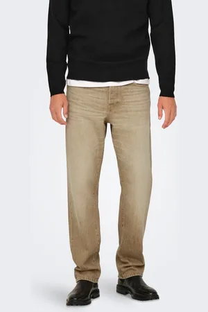 Only & Sons Onsedge Cintura Media Corte Straight Vaqueros