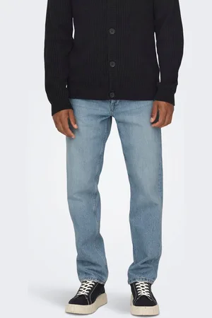 Only & Sons Onsedge Talle Medio Corte Straight Vaqueros