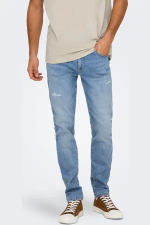 Only & Sons Onsloom Tiro Bajo Corte Slim Vaqueros