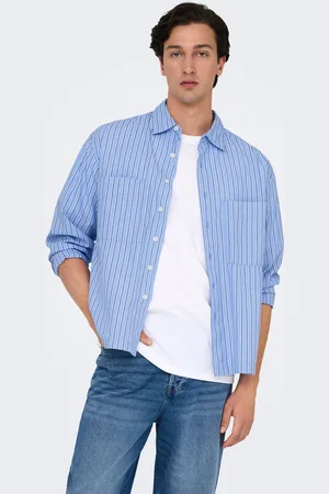 Only & Sons Camisas Corte Loose Cuello De Camisa