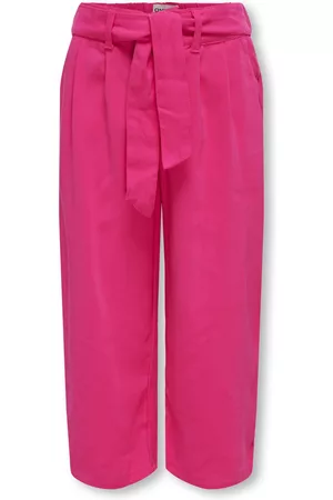 ONLY Niñas Vaqueros - Talle Alto Culote Pantalones