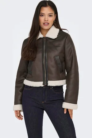 ONLY Onlbetty Chaqueta De Cuero Sintético