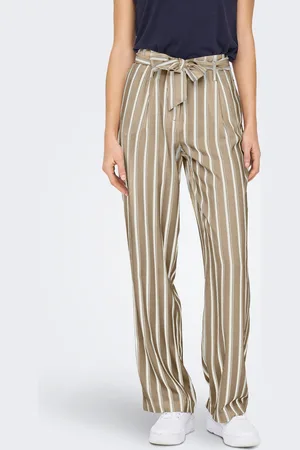ONLY Onllowa Corte Regular Pantalones De Pernera Ancha