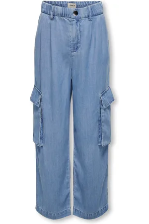 ONLY Kogsafari Corte Wide Leg Vaqueros