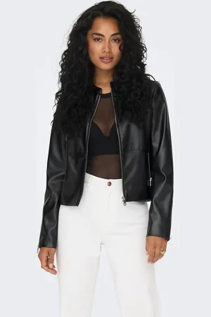 ONLY Onlvics Chaqueta De Cuero Sintético