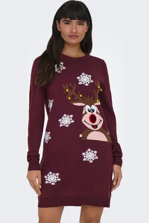 ONLY Onlxmas Vestido Midi