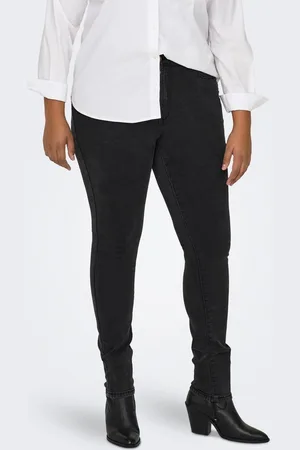 ONLY Carrose Cintura Alta Corte Skinny Vaqueros