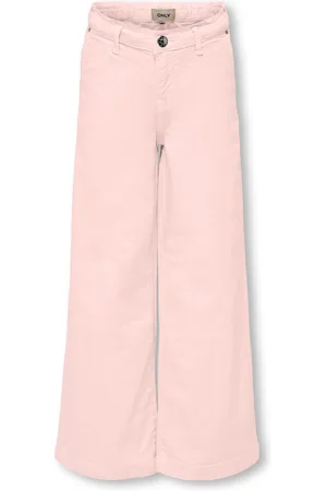 ONLY Kognew Corte Cropped Pantalones De Pernera Ancha