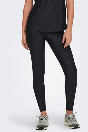 ONLY Onpjam-2-snake Corte Tight Mallas Deportivas