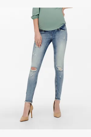 ONLY Olmblush Cintura Media Corte Skinny Vaqueros