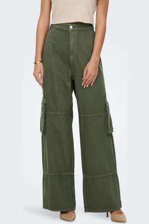 ONLY Onlcaro Tiro Normal Corte Loose Carrot Vaqueros