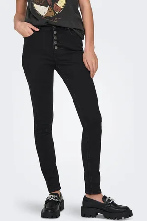 ONLY Onlbobby Cintura Media Corte Skinny Vaqueros