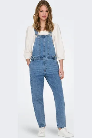 ONLY Onlpercy Corte Slim Petos Vaqueros