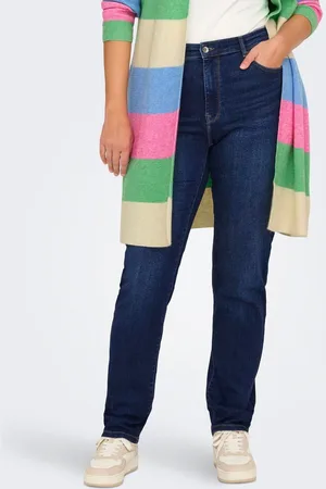 ONLY Carsui Cintura Media Corte Slim Vaqueros