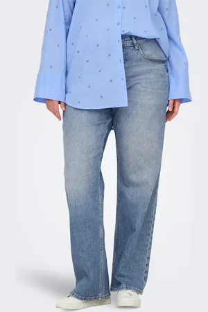 ONLY Carhope Cintura Alta Corte Wide Leg Vaqueros