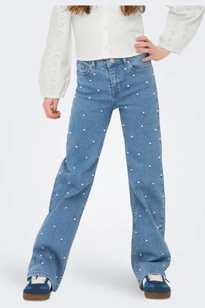ONLY Kogjuicy Corte Wide Leg Vaqueros