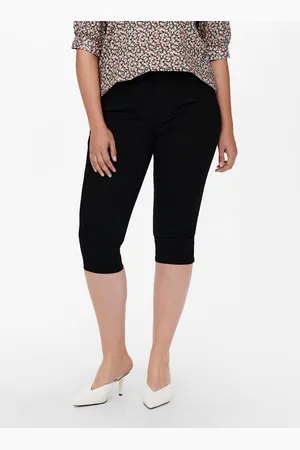ONLY Caraugusta Cintura Alta Corte Skinny Shorts Vaqueros
