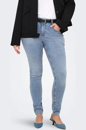 ONLY Carwilly Cintura Media Corte Skinny Vaqueros